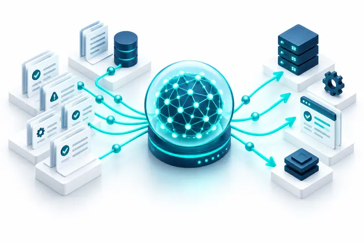 Past incident records feed NeuralOps, which turns them into sharper future recommendations.